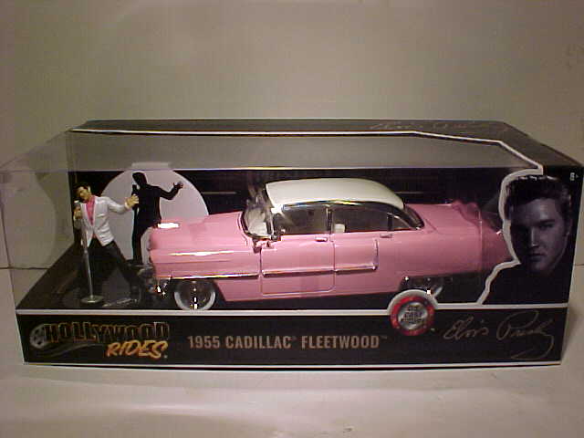 Elvis Presley w Figure 1955 Cadillac Fleetwood Pink