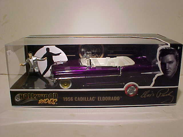 Elvis Presley w Figure 1956 Cadillac Eldorado Purple