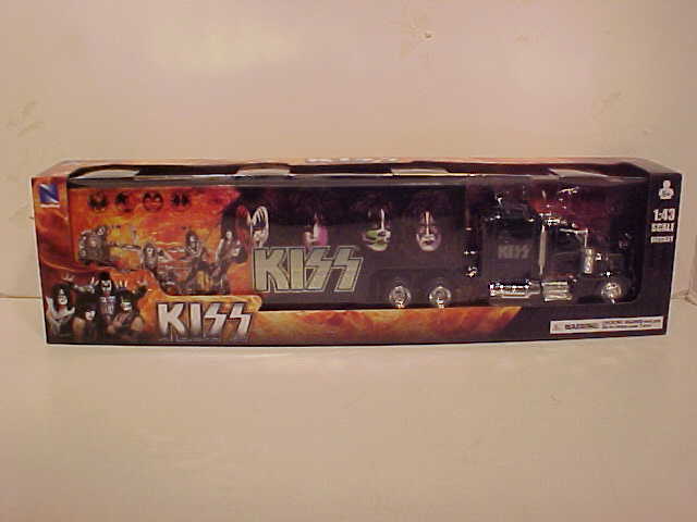 Kiss Band Rock Band Tour Semi Truck Trailer