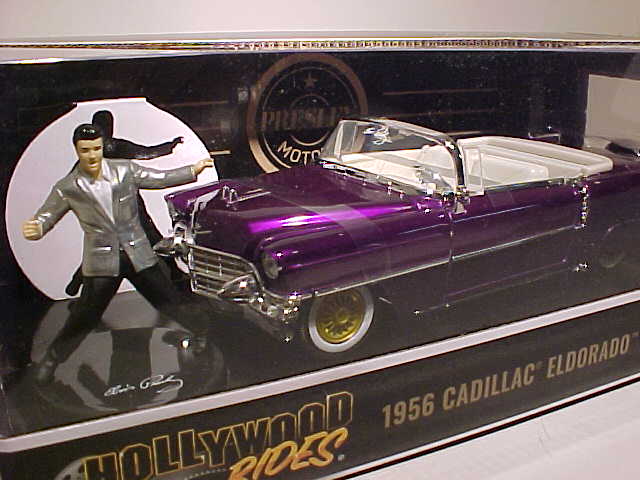 Elvis Presley w Figure 1956 Cadillac Eldorado Purple