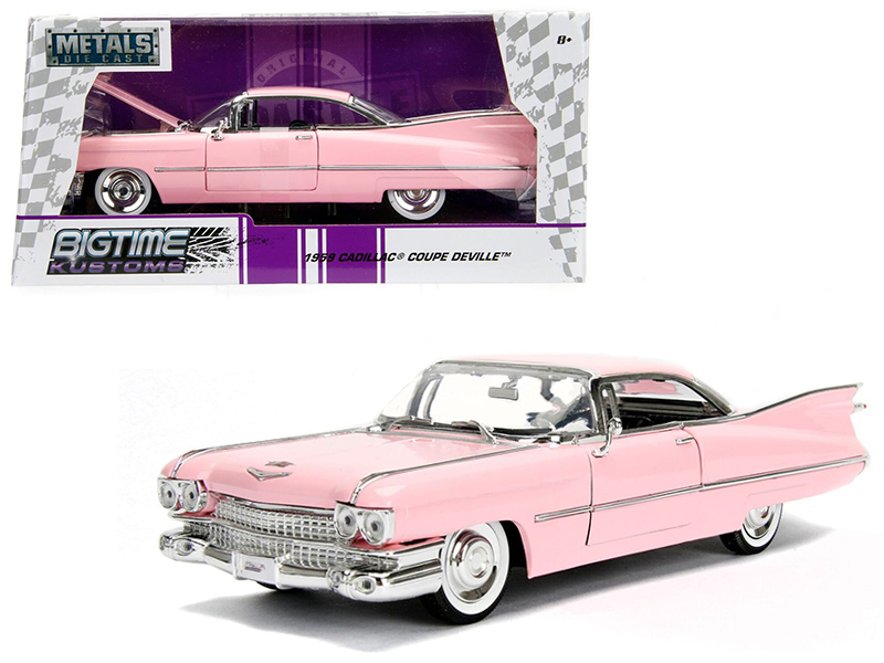 1959 Cadillac Coupe Deville Pink 